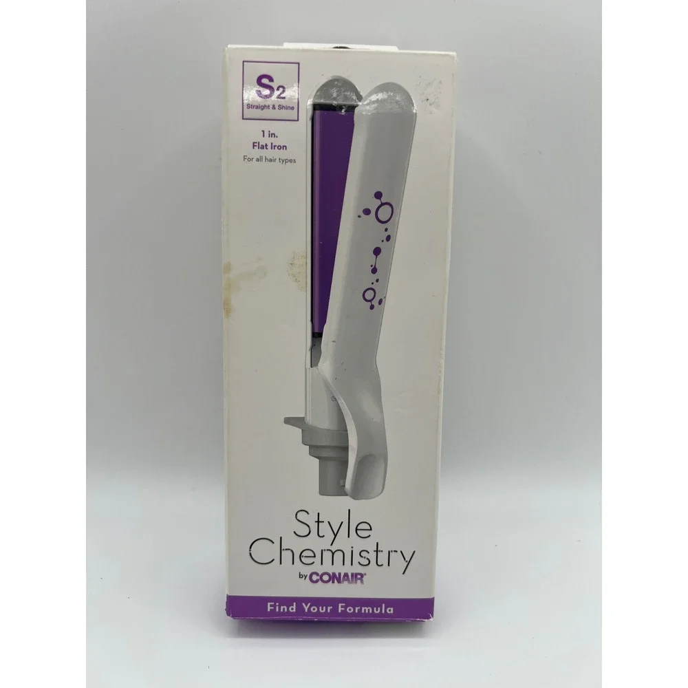 Conair Style Chemistry S2 Straight & Shine 1 inch Flat Iron Attachment CB02